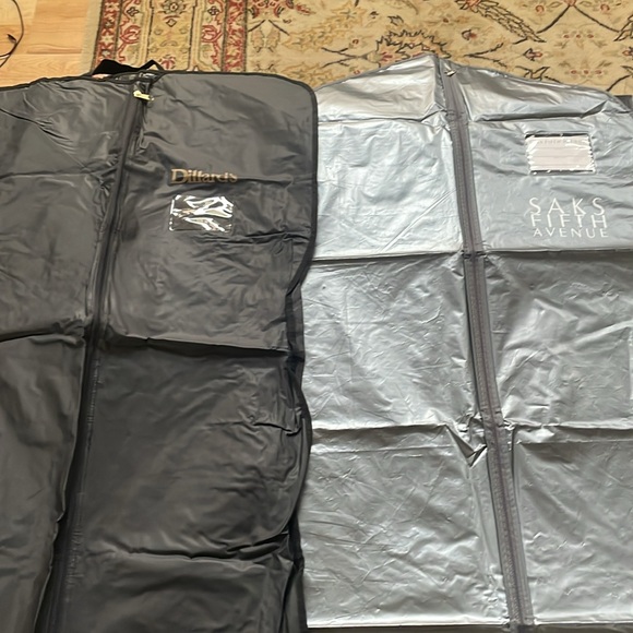 Saks Fifth Avenue & Dillard’s Garment Bags Two (2) in set - Picture 4 of 10